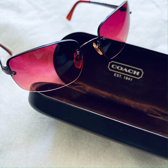 COACH Sunglasses With Case - Picture 6 of 8